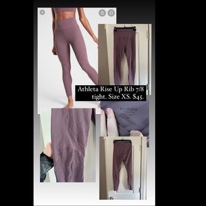 Athleta Rise Up Rib Leggings